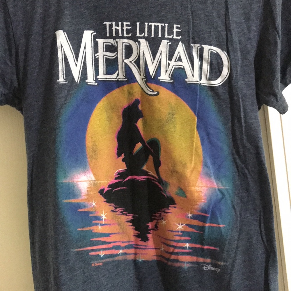 2/$10 Junk Food Little Mermaid Tee - Picture 3 of 7